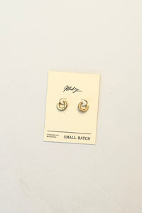 petite reese hoops- gold plate