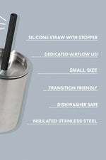 mode, 8oz stainless steel cup
