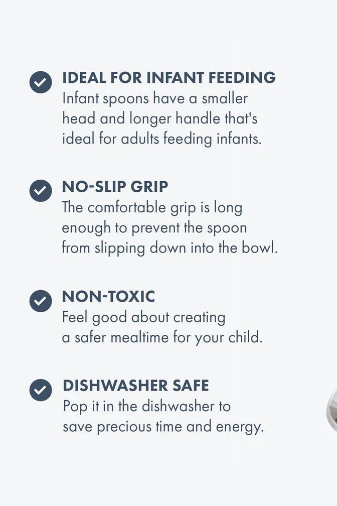 mode, infant stainless steel spoons
