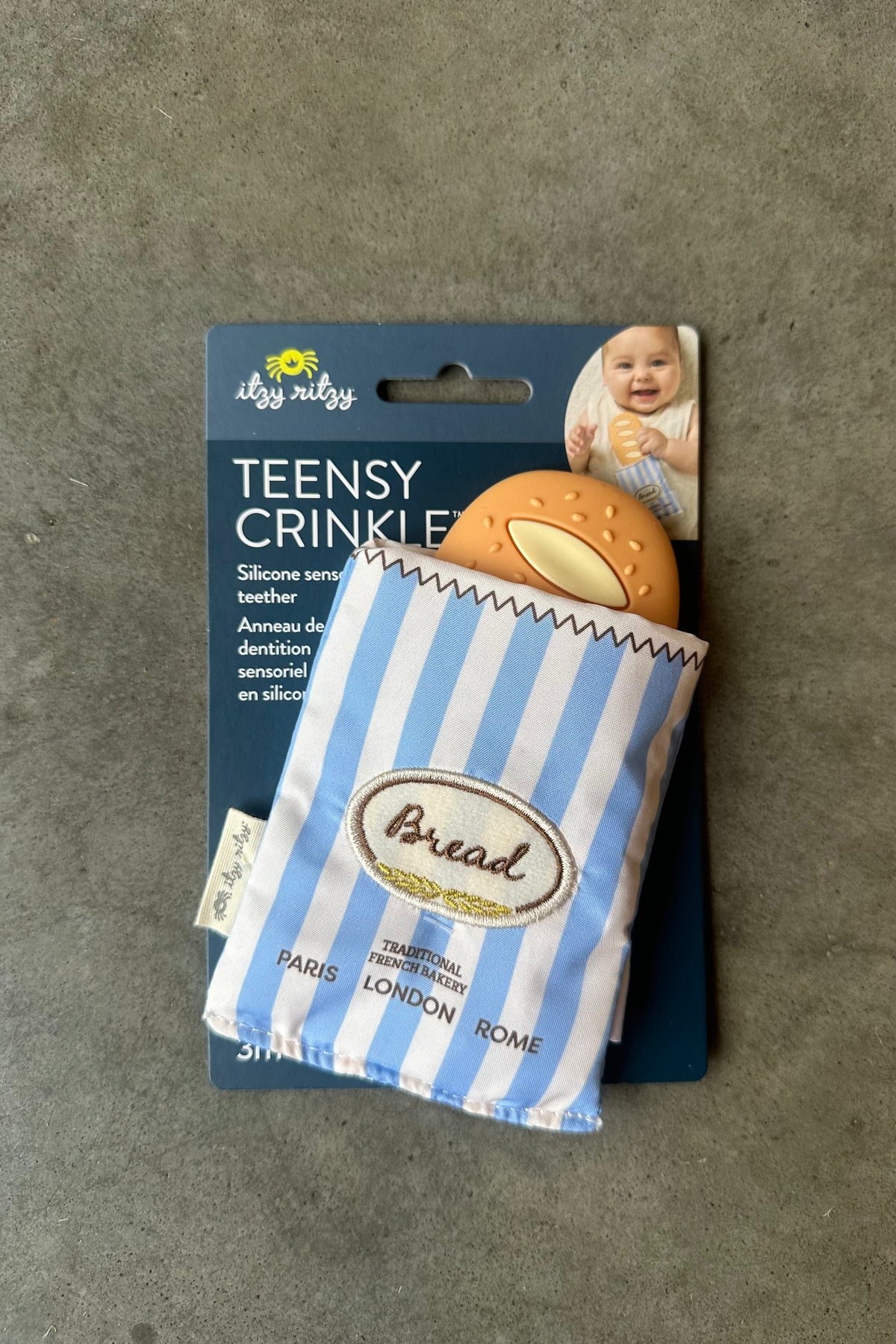 baguette teensy crinkle teether