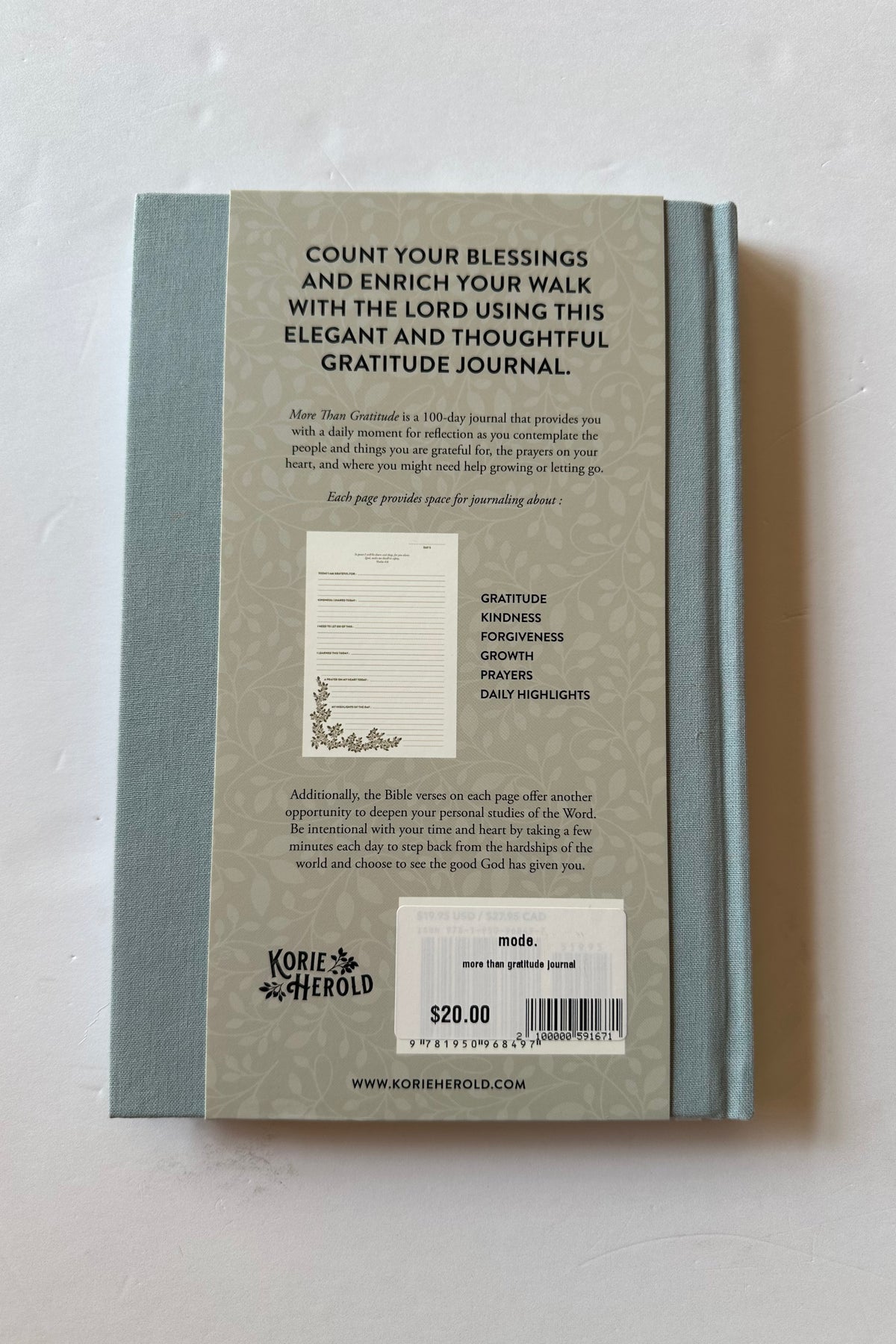 mode, more than gratitude journal