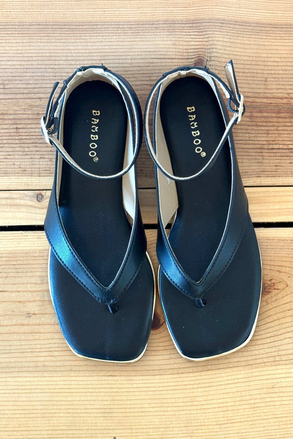 haven high back ankle strap sandal