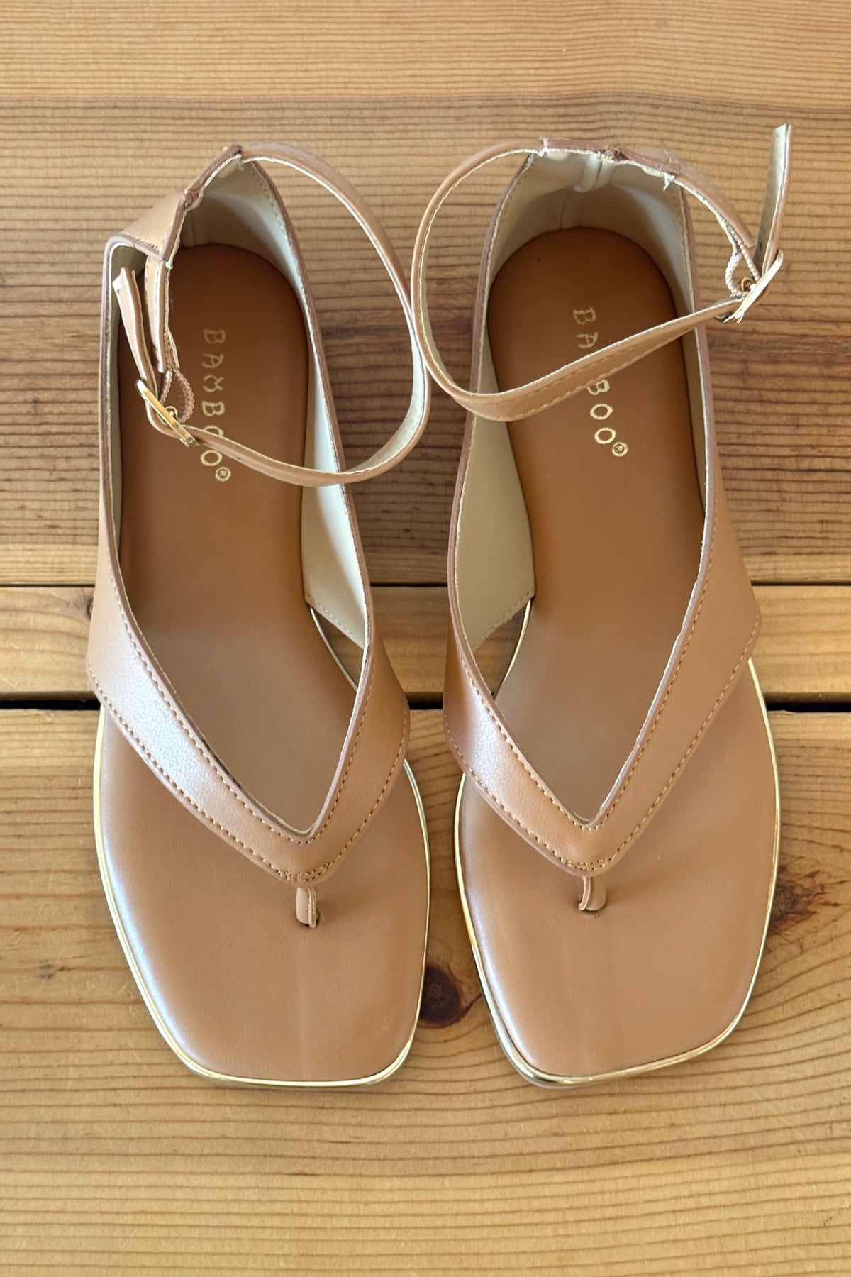 haven high back ankle strap sandal