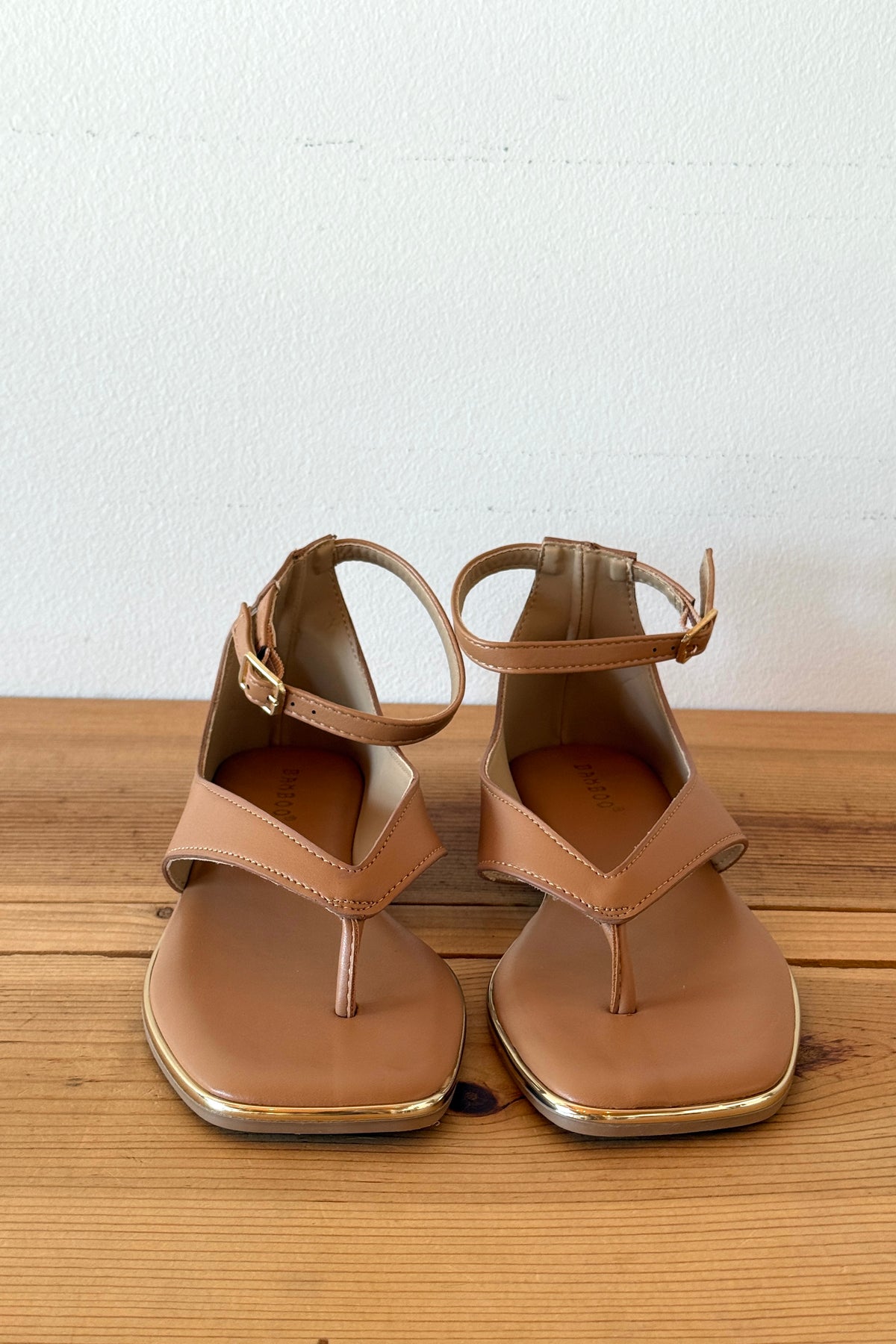 haven high back ankle strap sandal