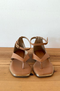 haven high back ankle strap sandal