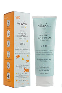 mode, play-day mineral sunscreen, spf 50