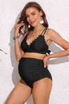 mode, serena scallop bikini bottoms