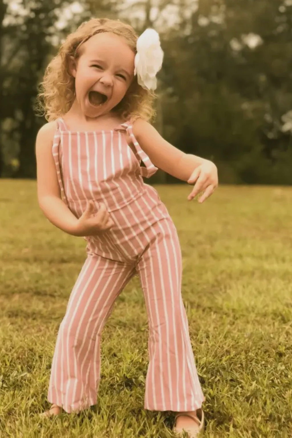 mode, kellyn bell bottom jumpsuit