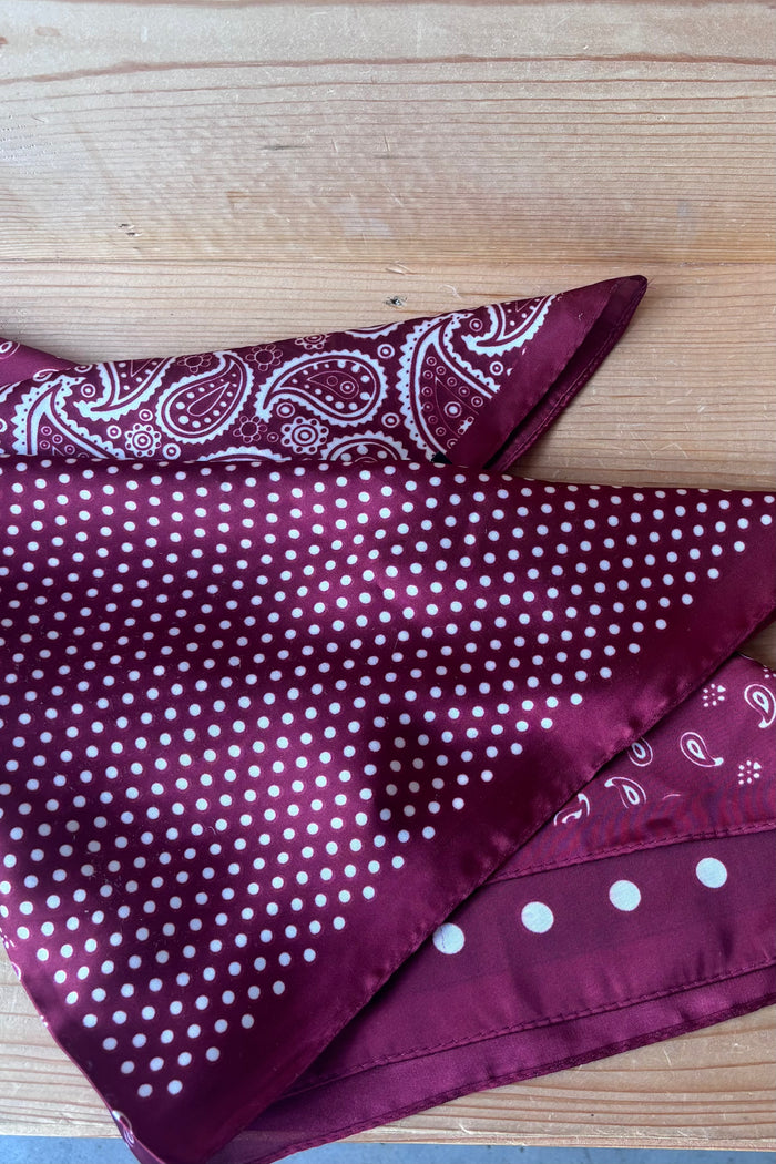 jade vintage printed scarf