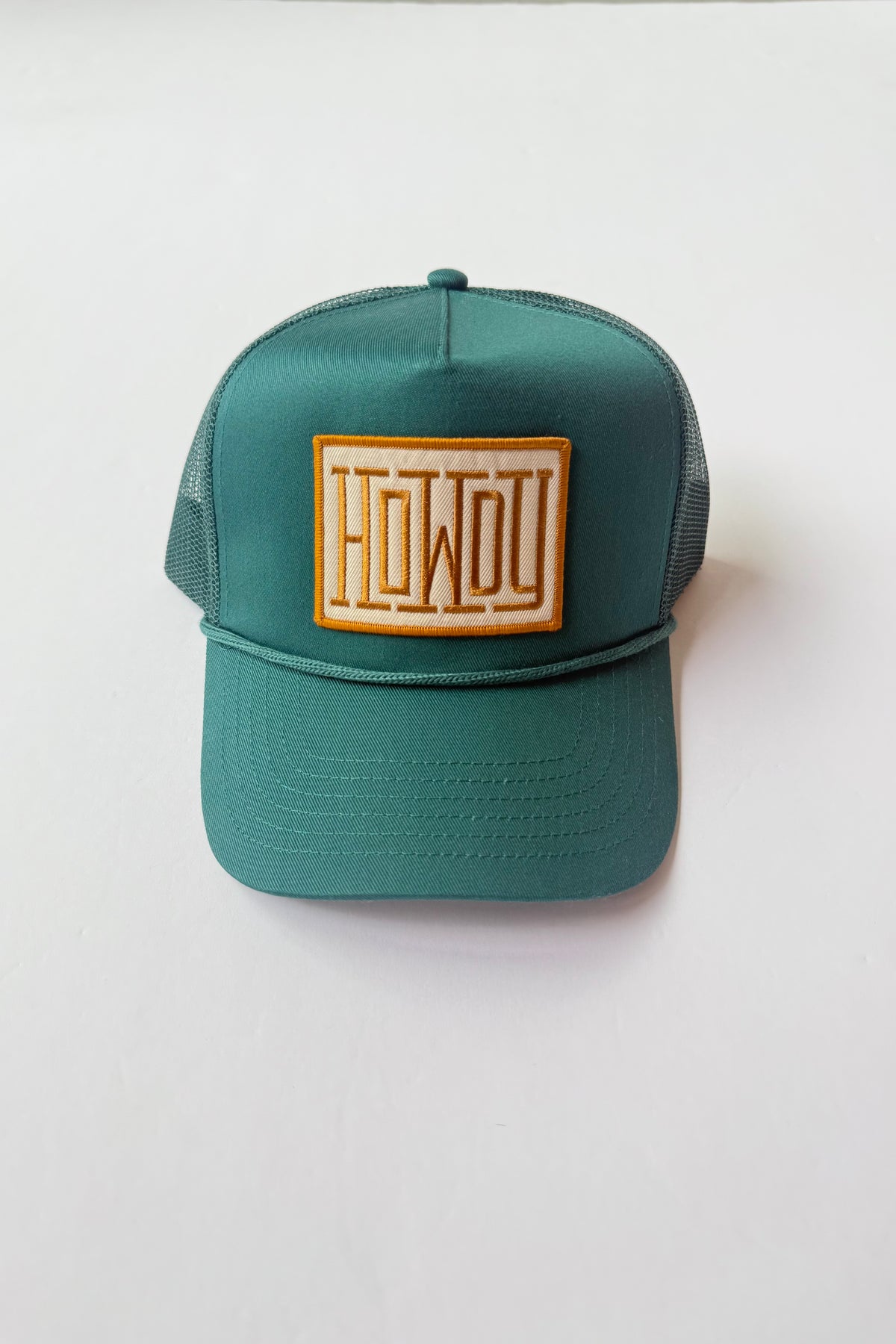 howdy trucker hat