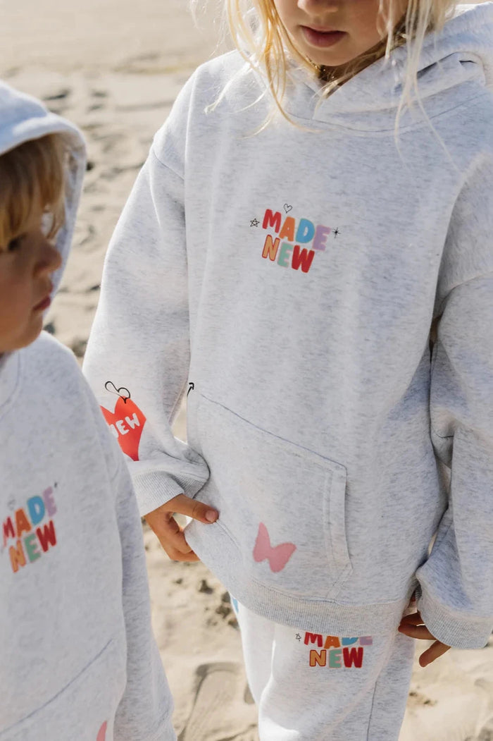 mode, made new kids hoodie