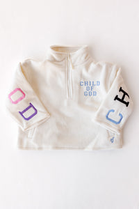 child of God fleece pullover