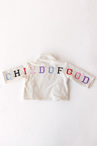 child of God fleece pullover