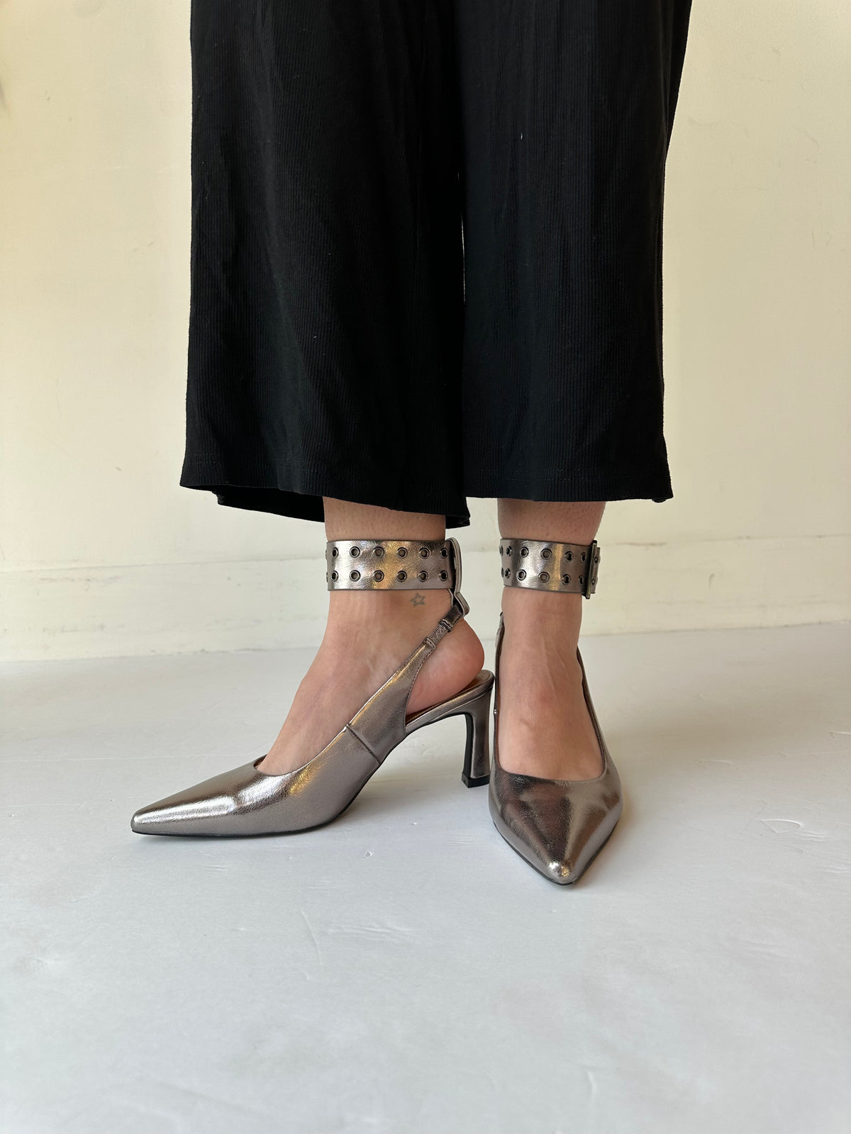 nyx studded high heel