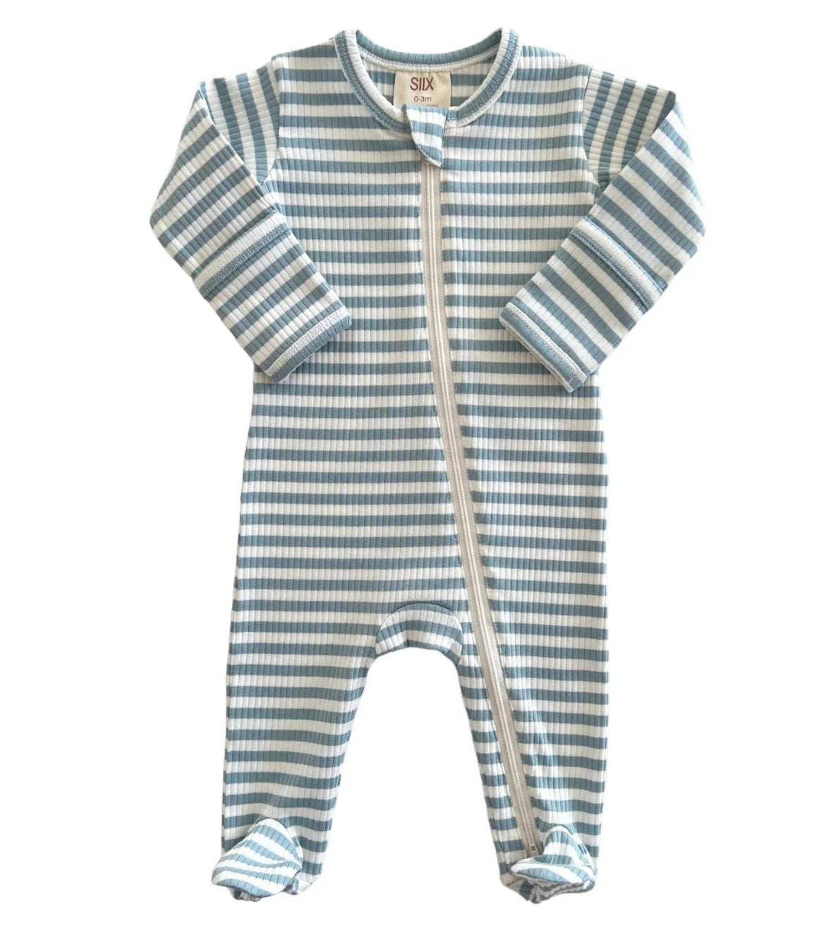 saylor ribbed footie