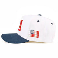 usa flag decal hat