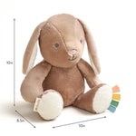 plush bunny taupe