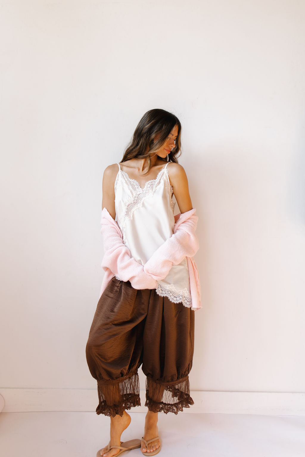 eloria bloomer lace pants