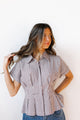 brown gingham