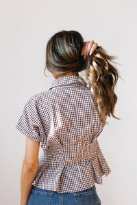 beck collared top