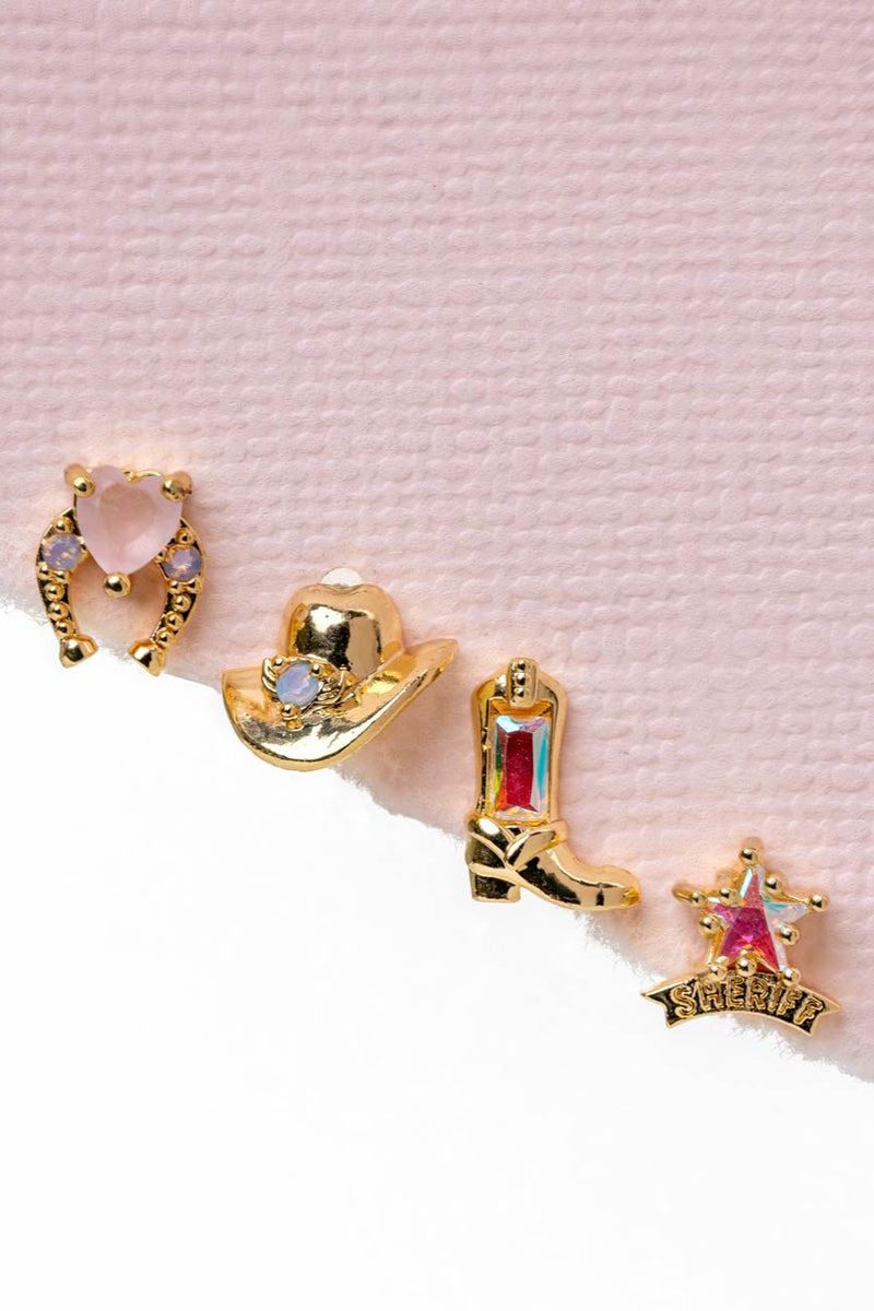 cowgirl stud set