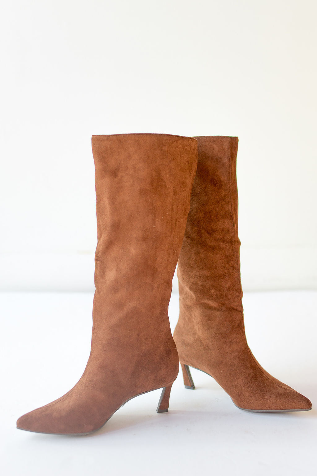 mode, pisa kitten heel boots