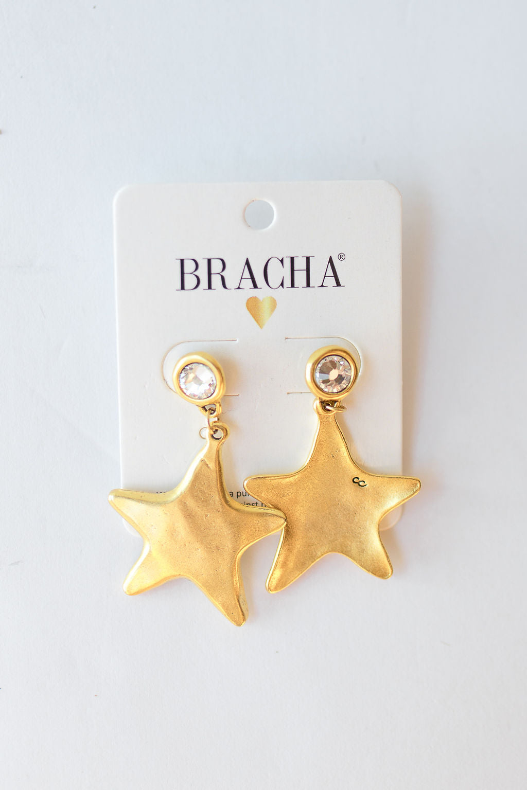 mode, star shine earrings
