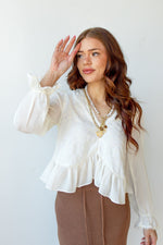 mode, zinnia blouse