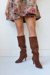 mode, pisa kitten heel boots