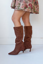 mode, pisa kitten heel boots