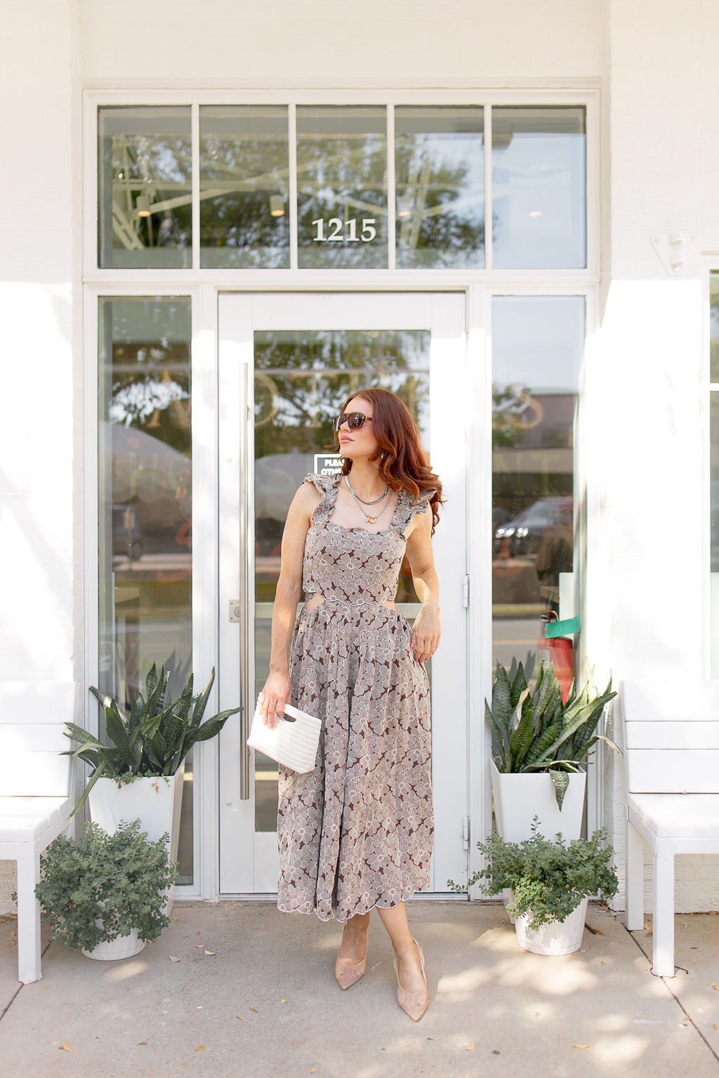 mode, minos midi dress