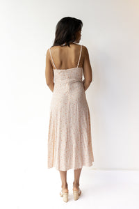 mode, nalani floral midi dress