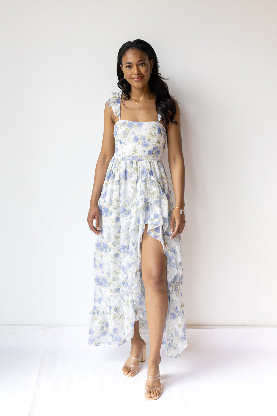 mode, secret garden maxi dress