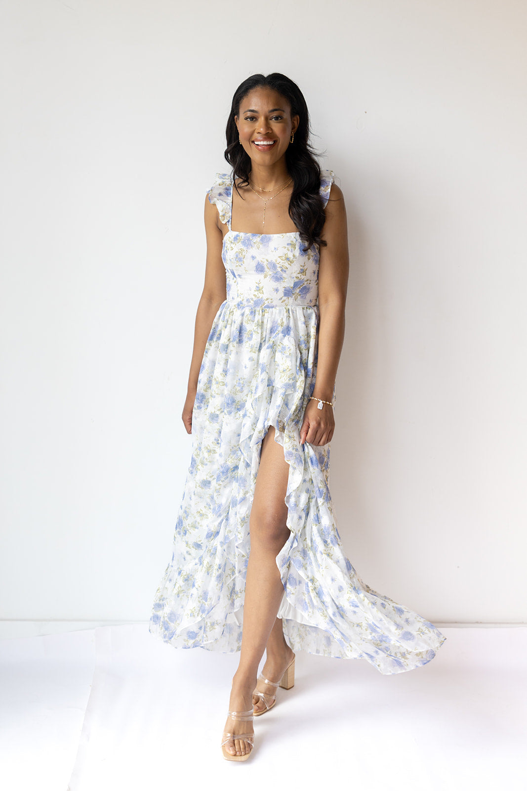 mode, secret garden maxi dress