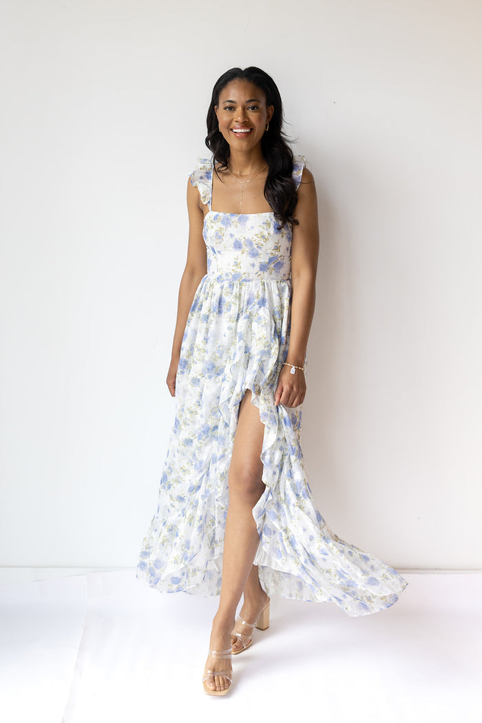 mode, secret garden maxi dress