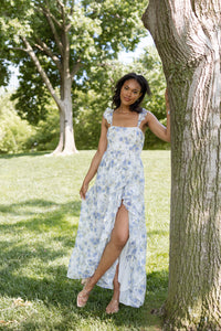 mode, secret garden maxi dress