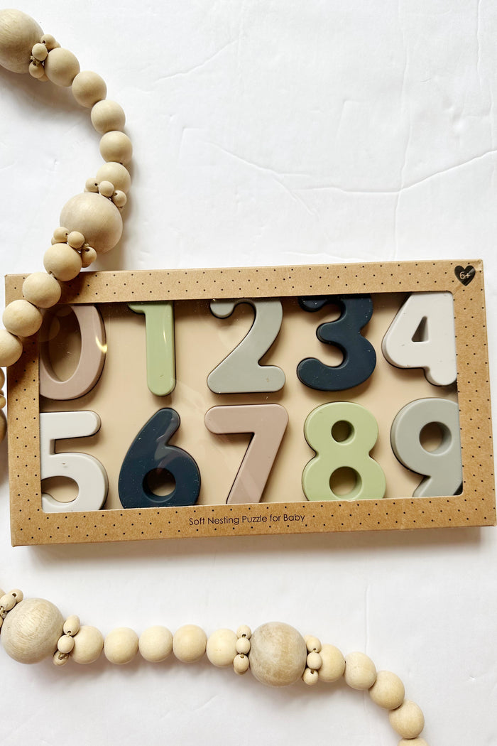 mode, soft silicone number puzzle