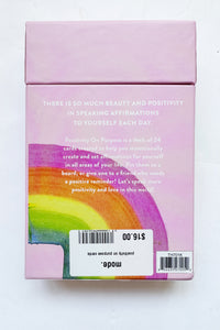mode, positivity on purpose cards