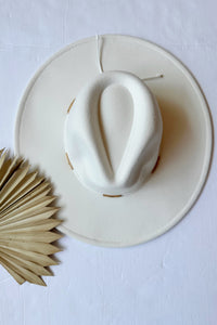 mode, briar hat, ivory