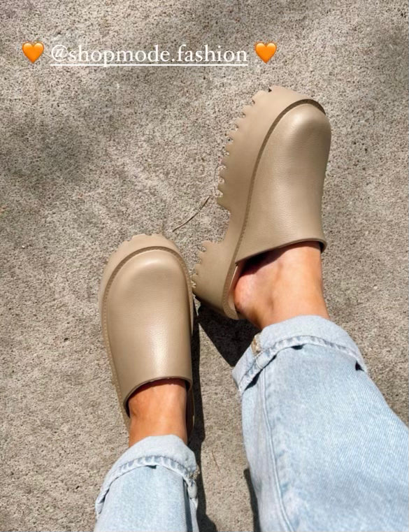mode, your summer clogs