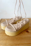 mode, misty platform sandal