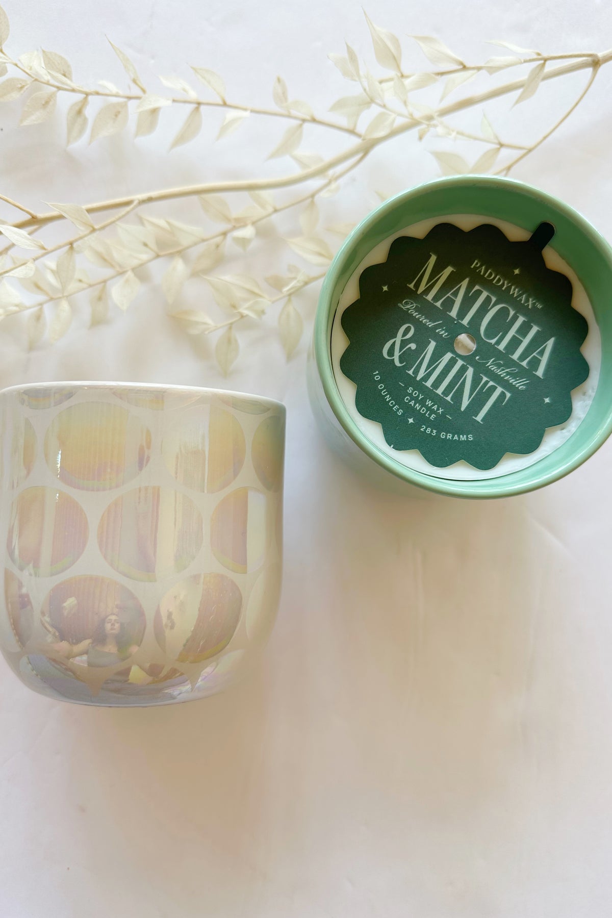 mode, lustre 10oz candle