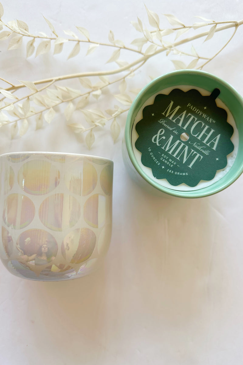 mode, lustre 10oz candle