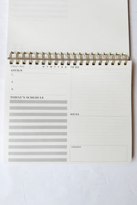 mode, one day at a time desk planner