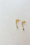mode, crystal teardrop earrings