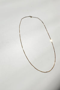 mode, hailey necklace gold filled
