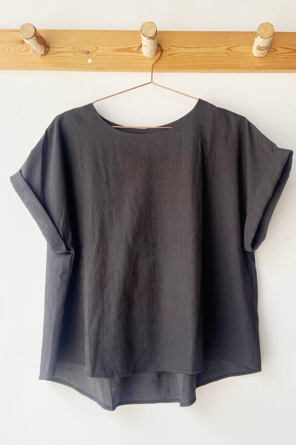 mode, jamie oversized top
