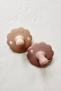 mode, pacifier set blush + pink