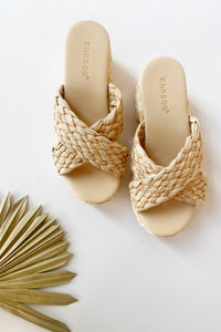 mode, costa woven sandal