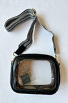 mode, spectator cross-body bag, black